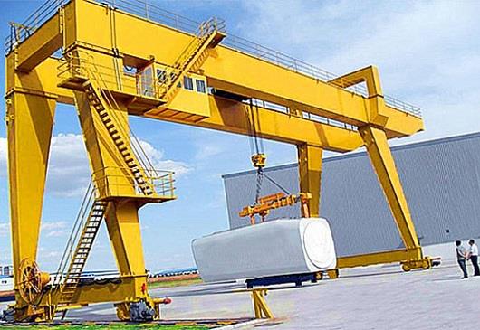 Grue à portique à double poutre européenne standard