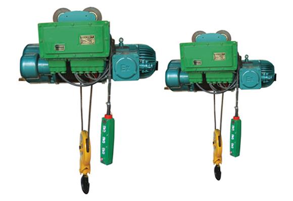 Grue électrique anti-déflagrante de câble métallique