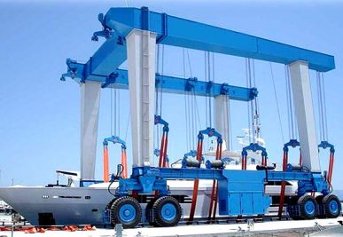 Grue de manutention de bateau et de yacht