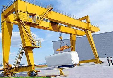 Grue à portique à double poutre européenne standard