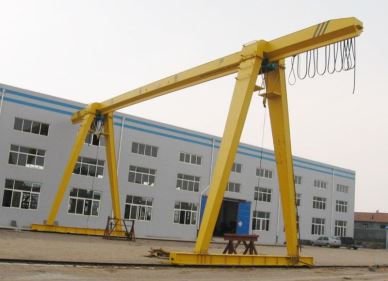 Grue portique à poutres simple extérieure 10 tonnes