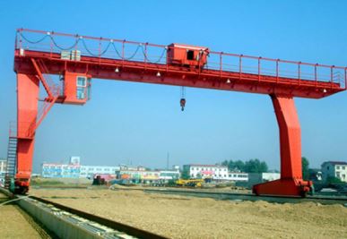 Grues à portique à une poutre en L avec treuil