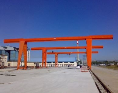 MH Light Duty monopoutre Mobile Gantry Crane 10ton